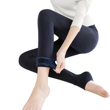 Cashmere Winter Warm Fleece Ladies Tights Free Size Women Leggings Knitted Velvet Stockings