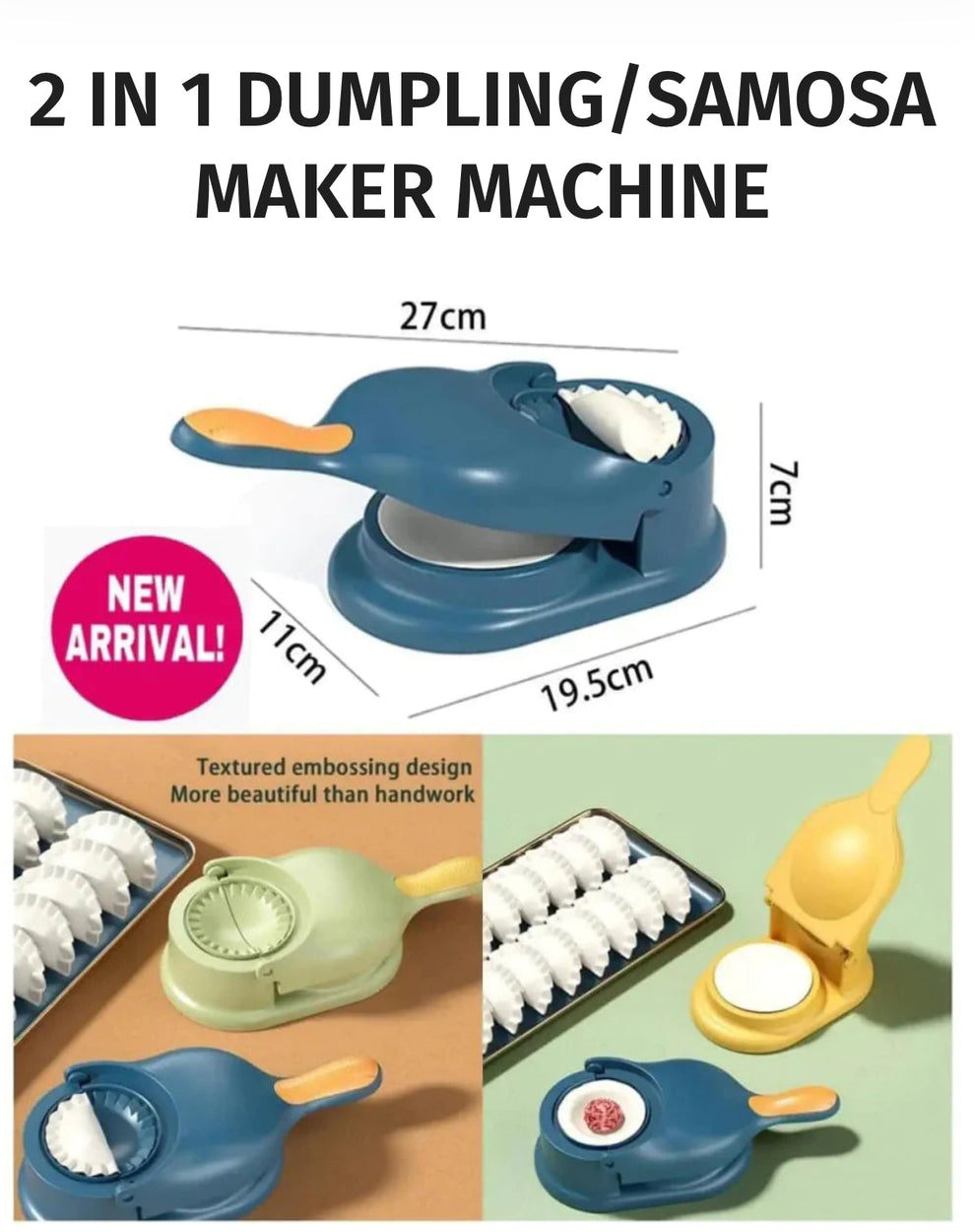 2 IN 1 SAMOSA DUMPLING MAKER , The essential tool for holy month of Ramzan