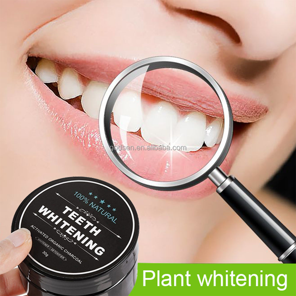 Teeth Whitening Charcoal Powder, Natural Activated Charcoal Teeth Whitener Powder